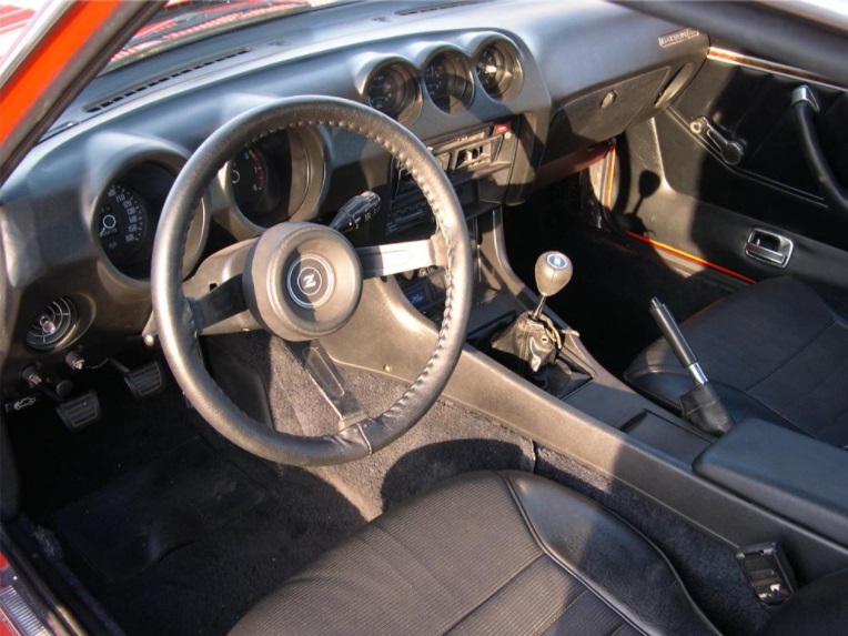 Datsun 280Z Stock Paint and Interior Colors (US and Canada